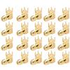 Haofy Connettore RF Ad Alte Prestazioni SMA-KWE da 20 Pezzi per Trasmissione Dati Wireless Adatto per Gruppi RF All'interno delle Apparecchiature