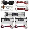 SJ@JX Arcade Game 4 Player USB Encoder Board Macro Command Zero Delay Gamepad Button Joystick Controller for Nintendo Switch PC PS3 Raspberry Pi Windows