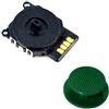 Genérico Joystick Analogico Compatibile per Sony PSP 2000 Series (2001, 2002, 2003, 2004, 200X) Colore Verde Scuro