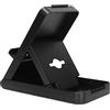 Vvikizy Supporto per Console di Gioco, Angolo Regolabile con 3 Livelli 60 50 30 Gradi, Design Pieghevole Portatile per, con Piedini in Gomma e Spazio Extra per la Ricarica