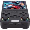 Generic Console da Gioco retrò Grafica Vivida da 4,0 Pollici Batteria da 3000 MAh Design Ergonomico per gli Appassionati di Giochi (BLACK)