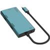 Flaroey Dongle di Acquisizione Video di Gioco USB-C Dock Station Schermo di Espansione Convertitore da USB A VGA Convertitore da USB-C A Video VGA Compatibile
