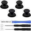 BAYNOS Levette analogiche di ricambio per Joystick Xbox Series X/S, sostituzione analogici thumbstick per controller Xbox One S X Elite V1 e tools apertura controller - 4 Pezzi