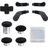 LiXiongBao 9 in 1 Elite Series 2 Core Controller Paddles per Xbox Elite Series 2 Core, levette magnetiche accessori di riparazione per controller Xbox Elite 2 Core con 4 joystick, 4 pagaie, 1 D-pad standard