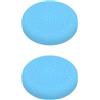 Generico 2 pezzi tappi di presa del pollice per Switch 2 Controller per Joy-Con, tappi Joystick in silicone confortevole Pulsante di presa del controller bastone Copertura (Blu)