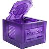 Generico Guscio protettivo console di gioco per NGC Mainframe Guscio protettivo trasparente pelle resistente agli urti/graffi Custodia completa (Viola trasparente)