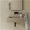 Parama Lavabo sospeso in marmoresina 60cm beige opaco | Koro