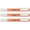 Stabilo - Set di 3 evidenziatori - Swing Cool Pastel Edition - Tinta di pesca