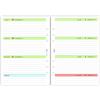 Agendepoint.it Ricambio agenda organizer settimanale GREEN 2026 15x21cm A5 90gr 6fori
