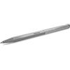 Swarovski Crystalline Ballpoint Pen, Octagon Shape, Silver Tone