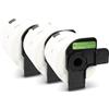 Printing Pleasure 3x Compatibile Rotolo Brother DK-11202 (62mm x 100mm) Etichette adesive (Etichetta per rotolo: 300) per Brother P-Touch QL-500, QL-500BS, QL-500BW, QL-550, QL-560, QL-560VP, QL-560YX, QL-570, QL-580, QL-580N, QL-650TD, QL-700, QL-710W, …