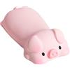 Tissting Poggiapolsi per Tastiera Maiale Rosa 12,5 x 6cm Piccolo PU Cartoon Animal Fatigue Relief Mouse Wrist Pad Supporto per Polso Ergonomico per Tastiera del Computer Portatile