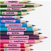 Colorfamily Etichette adesive personalizzate con nome per matite, penne, libri quaderni, scuola, asilo, elementari. Set da 100 pezzi, dimensioni 4,6 x 0,8 cm