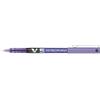 Pilot - Set di 10 penne roller Hi-Tecpoint V5 inchiostro liquido PTE sottile viola