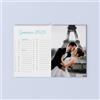 PRINTSERVIS Calendario da Parete Personalizzato 2025 con 12 Foto: Il Planner Scrivibile Ideale per Casa e Ufficio - Un Regalo Emozionante! (Blu)