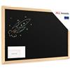 ALLboards Lavagna nera da gesso 60×40 cm con cornice in legno ECO ,(TB64ECO)
