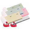 Gicaprice GICA - 25 BLOCCHI NUMERATI DA 1-100 IN CONFEZIONE DA 5 COLORI ASSORTITI, BLOCCHETTI PER SORTEGGI, SAGRE, LOTTERIE, EC