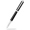 Sheaffer - Penna stilografica con finitura cromata, onice