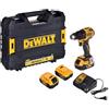 DEWALT Trapano avvitatore XR 18 V senza fili, 3 batterie 5 Ah DCD708P3T-QW