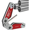 Genérico Angle Magnetic Welding Clamp - Regolabile Magnetic Welding Positioner | MagneticWelding Bracket | Wêlding Magnets | Wêlding Magnets and Clamps | Soldering Positioning Tool 20°-200° Adjustable