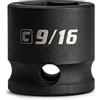 Capri Tools 9/16 in. Stubby Impact Socket, 3/8 in. Drive, 6 Point, SAE