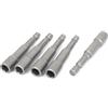 uxcell Sourcingmap, adattatore per dadi esagonali da 1/4, 7 mm, 5 pezzi, non magnetico