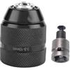 ERNZI 3/8-24UNF Filettatura 0.8mm-10mm Adattatore for mandrino autoserrante for trapano elettrico a mano Martello rotante/Trapano a percussione