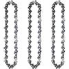 DORFEY 1/4 guida catena motosega 4/6/8/10 pollici sega elettrica mini motosega(3pcs 6-inch Chain)