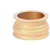 cskky 1 pcs. Foro 20 mm Diametro 3 pollici/75 Disco abrasivo diamantato brasato a vuoto a secco con profilo a mezzaluna for marmo e granito .oth