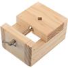 Gadpiparty Morsa da Banco Rotante per Intaglio di Pietre e Legno Mini Morsetto per Incisione Doppia Testa Base Stabile Ergonomica per Artigianato e Lavori Fai da Te