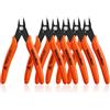 ValueMax Confezione da 6 tronchesi di precisione a molla, piccole tronchesi diagonali per la creazione di gioielli, elettronica, fascette con zip, modellini
