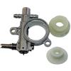 VCDXZCO Pompa olio + vite senza fine for Husqvarna T425 T435 439 for RedMax GZ360 GZ3500 GZ3500T for Jonsered CS2125T CS2136T