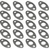 UYTGFO Misura for H0nda GX35 GX35NT HHT35S UMK435 Trimmer Decespugliatore Rasaerba Motore Pezzo di Ricambio 20 pz Guarnizioni Silenziatore Di Scarico