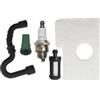 GTWSQQ Tune Up Service Maintenance Kit Fuel Air Filter Vent Hose Candle Spark Plug For S=t-i-h-l 017 018 MS170 MS180 MS 170 180 Chainsaw
