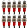 UYTGFO Adatto for motosega a benzina e decespugliatore 10 pezzi L7TJC candela