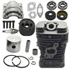 UYTGFO Adatto for motosega Poulan PP220 PP221 PP260 1950 2150 2250 2450 2550 SM4018 41 mm Nikasil cilindro pistone manovella cuscinetto guarnizione kit