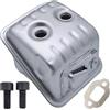 UYTGFO Misura for Husqvarna 435 440 445 450 for Jonsered CS2240 CS2245 CS2250S Motoseghe Sostituisce 544147701 544147702 Kit Guarnizioni Silenziatore Di Scarico