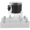 Luocute Base per Fresatrice 2 in 1 Staffa per Scanalatura, Base per Fresatrice per Lavorazione del Legno in Lega di Alluminio con Limitatore di profondità Regolabile e Cuscinetti