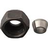 FABULETTA Set di adattatori per mandrino M17, accessori per la lavorazione del legno, struttura in acciaio al carbonio per router e macchine per incidere (pinza da 8 mm)