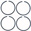 UYTGFO Misura for SHINDAIWA C35 SM35 C35 BP35 R35F C350 T350 for Oleo-mac for EFCO SA 8 SABART AK30 EMAK Motosega Trimmer BP35 Pistone Anello 36mm(4 PCS)