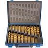 otgerlensker products Set di punte elicoidali in metallo HSS, 1-10 mm, 170 pezzi, rivestimento in titanio, per legno e metallo
