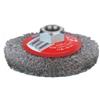 Glooke Selected Spazzola conica filo acciaio mm 90 ma 14 utensileria manuale