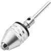 Caswynlife Adattatore per mandrino senza chiave per punte a cambio rapido con gambo esagonale, portautensili in lega di alluminio da 6,35 mm per smerigliatrici elettriche (0,3-3,4 mm)