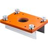 Pomurom Template Per Lavorazione Del Legno - Template per Router Ergonomici da Falegnameria - Guida Regolabile per Scanalature Ad per Tavole Falegnami Appassionati Fai Da Te Ebanisti