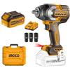 Ingco CHIAVE IMPACTO 850Nm 20V Caricatore e batteria non inclusi