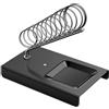 KACCDE Portatile Saldatore Stand Primavera Holder Stazione Saldatura Spugna Metallo Stazione di Rilavorazione Strumenti Metallo Supporto Ferro
