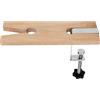 Generic Morsetto a Perno da Banco in Legno per Gioiellieri Strumenti Professionali per la Creazione e la Lavorazione di Gioielli, Banco da Lavoro Durevole in Ferro + Legno per Artigiani