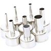 Contencinty 8Pcs Ugello Ad Aria Calda per Stazione 8858 Digitale Soffiatore Ad Aria Calda BGA Rilavorazione Stazione di
