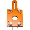 Qkbuza Template Router,Jig Ergonomico per Lavorazione del Legno - Guida Regolabile per Scanalature Ad per Tavole Falegnami Appassionati Fai Da Te Ebanisti