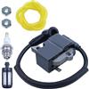 LIWaaGe Adatto for MS311 MS391 Kit bobina di accensione Kit di riparazione filtro motosega 1140 400 1303